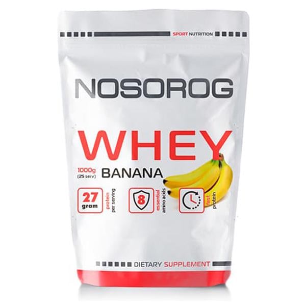 Протеїн Nosorog Nutrition Whey 1000 g /25 servings/ Banana