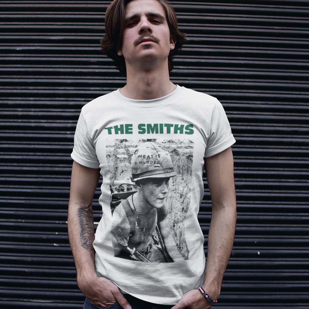 Футболка унисекс The Smith Meat is murder 1985 3XL Белый (32698141)