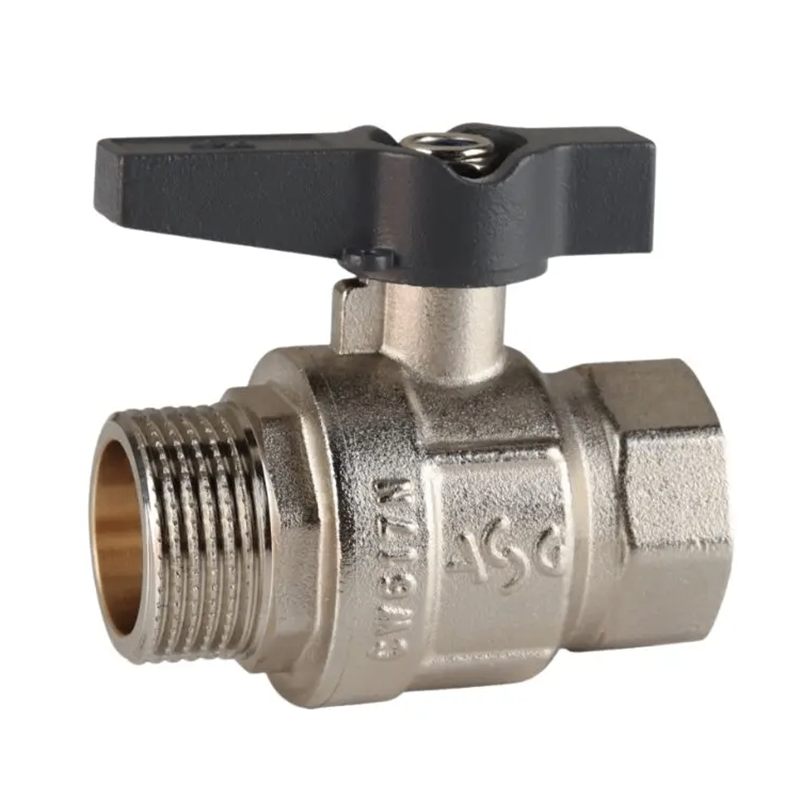 Кран кульовий ASG+ 3/4 ВЗ прямий латунь (6553002) Кран кульовий ASG+ 3/4 ВЗ прямий латунь (6553002)