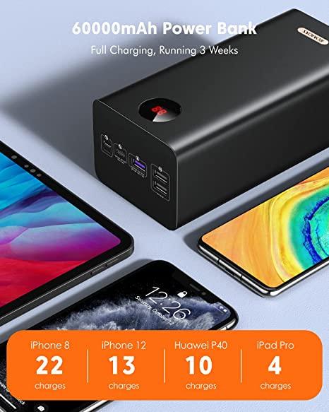 Повербанк для iPhone 60000 мАг 22.5 Вт - фото 6