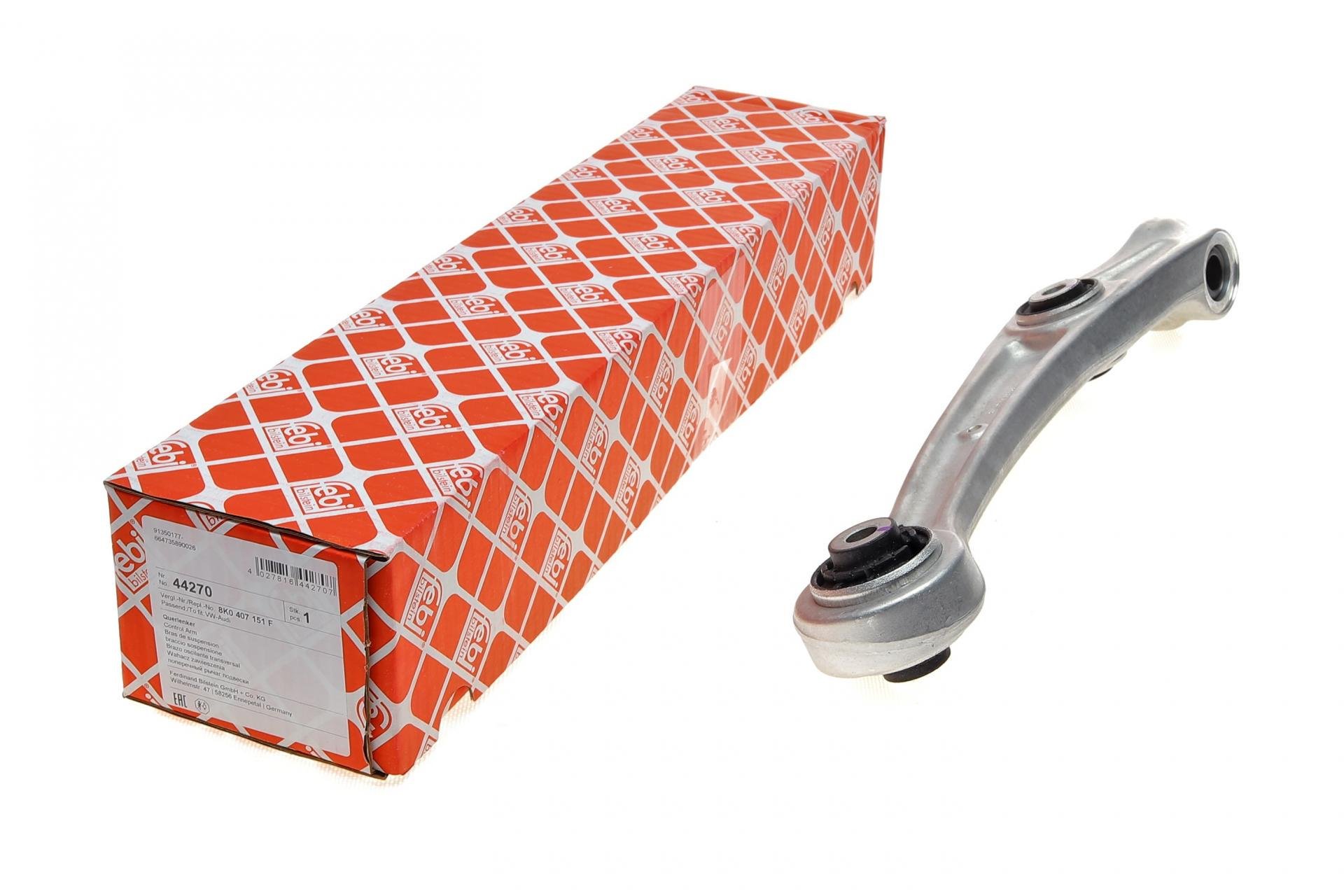 Рычаг подвески FEBI BILSTEIN передний/снизу L Audi A4/A5/A6/A7/Q5/Porsche Macan 1,8-4,2 07- (44270)