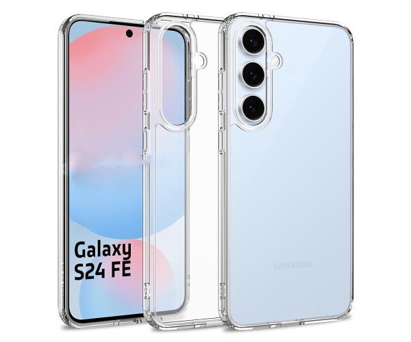 Чохол - накладка Omeve Crystal Case для Samsung Galaxy S24 FE Прозорий