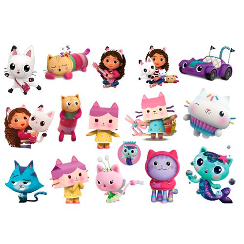 Детские татуировки Gabby's Dollhouse Tattoo Set (3793-2)