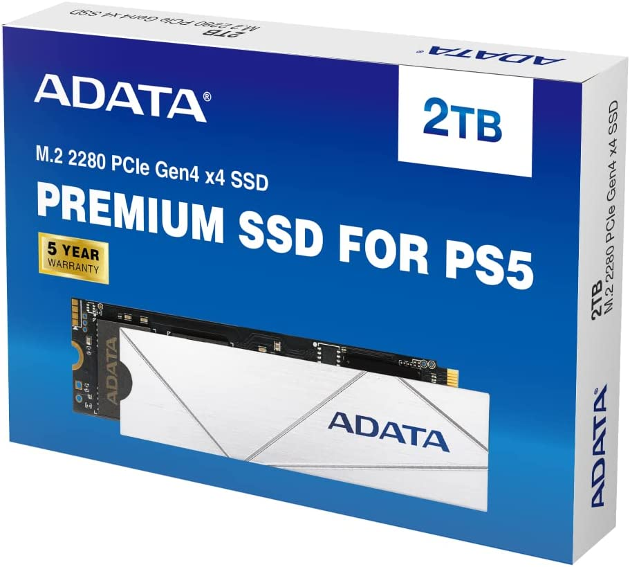 SSD накопичувач ADATA Premium для PS5 Pcie Gen4 M.2 2280 2 TB (11730985)