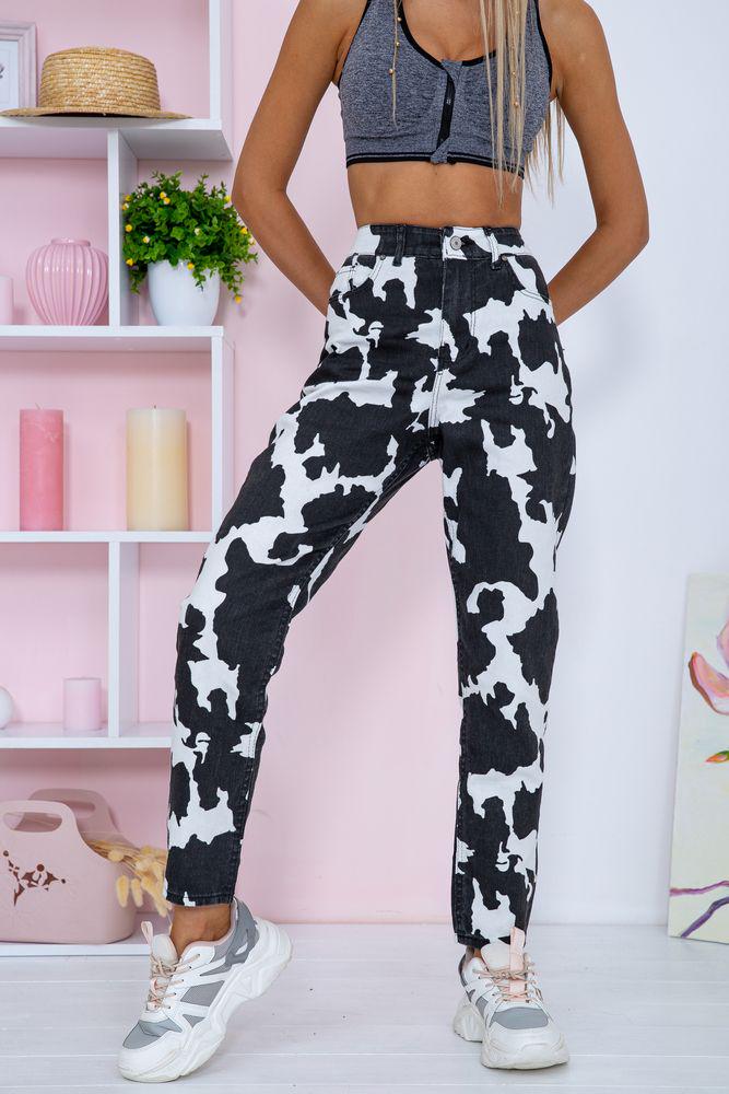 Джинсы женские Ager 164R998 р. 28 Черно-белый (64df67889471820cfc786467)