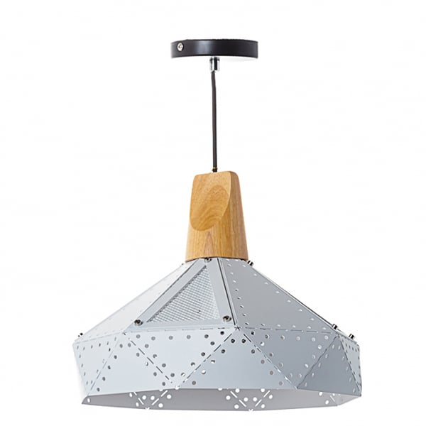 Люстра-подвес Flora с перфорацией Белый (NI001/white)