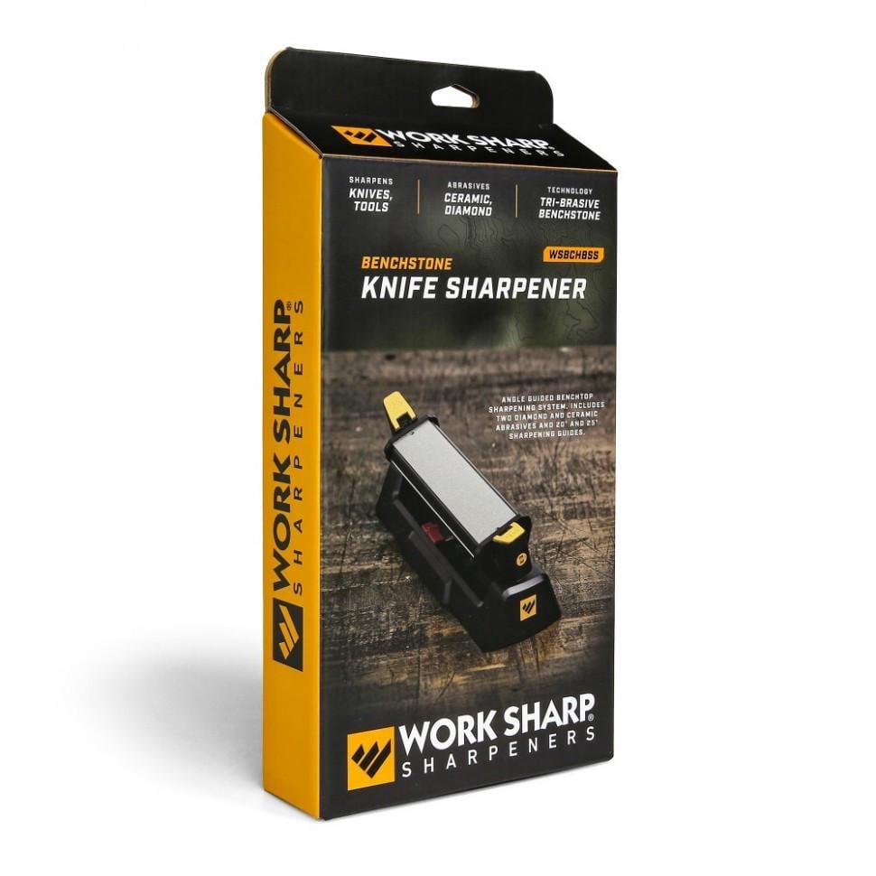 Точило для ножів Work Sharp WSBCHBSS-I Benchstone Sharpener 320/600 grit (4a4d499d) - фото 4