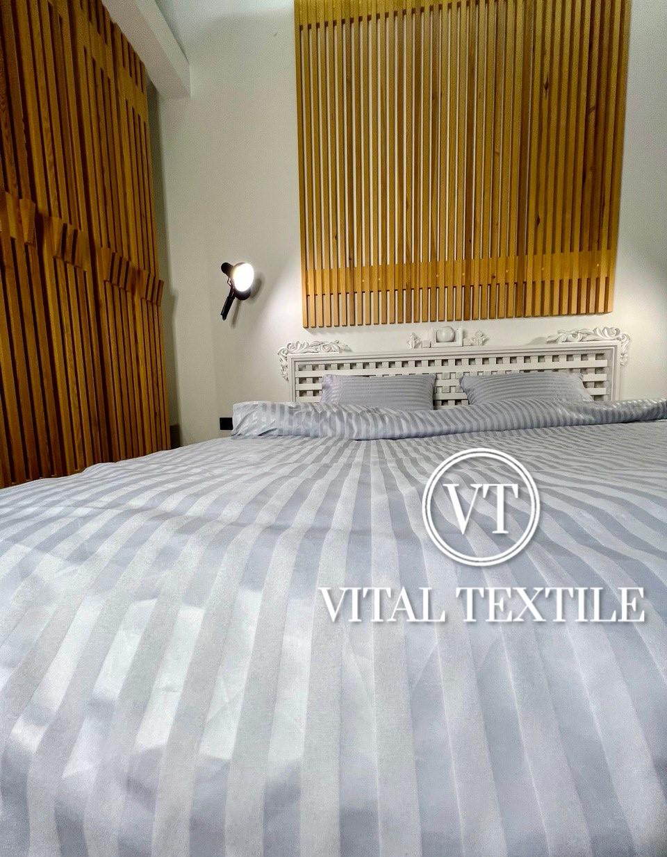 Комплект постільної білизни Vital Textile SP-5 страйп полуторний 150х220 см - фото 3