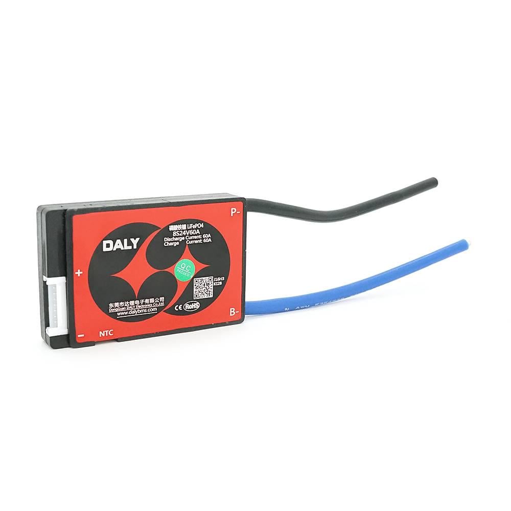 Плата BMS DaLy LiFePO4 24V 8S 60/60A (39174)