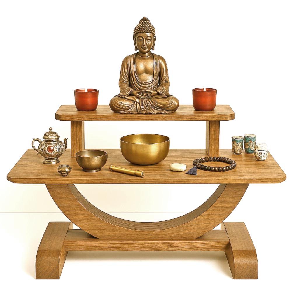 Вівтар для медитації з дерева Пареві Сієна (ЛАТ-009605)