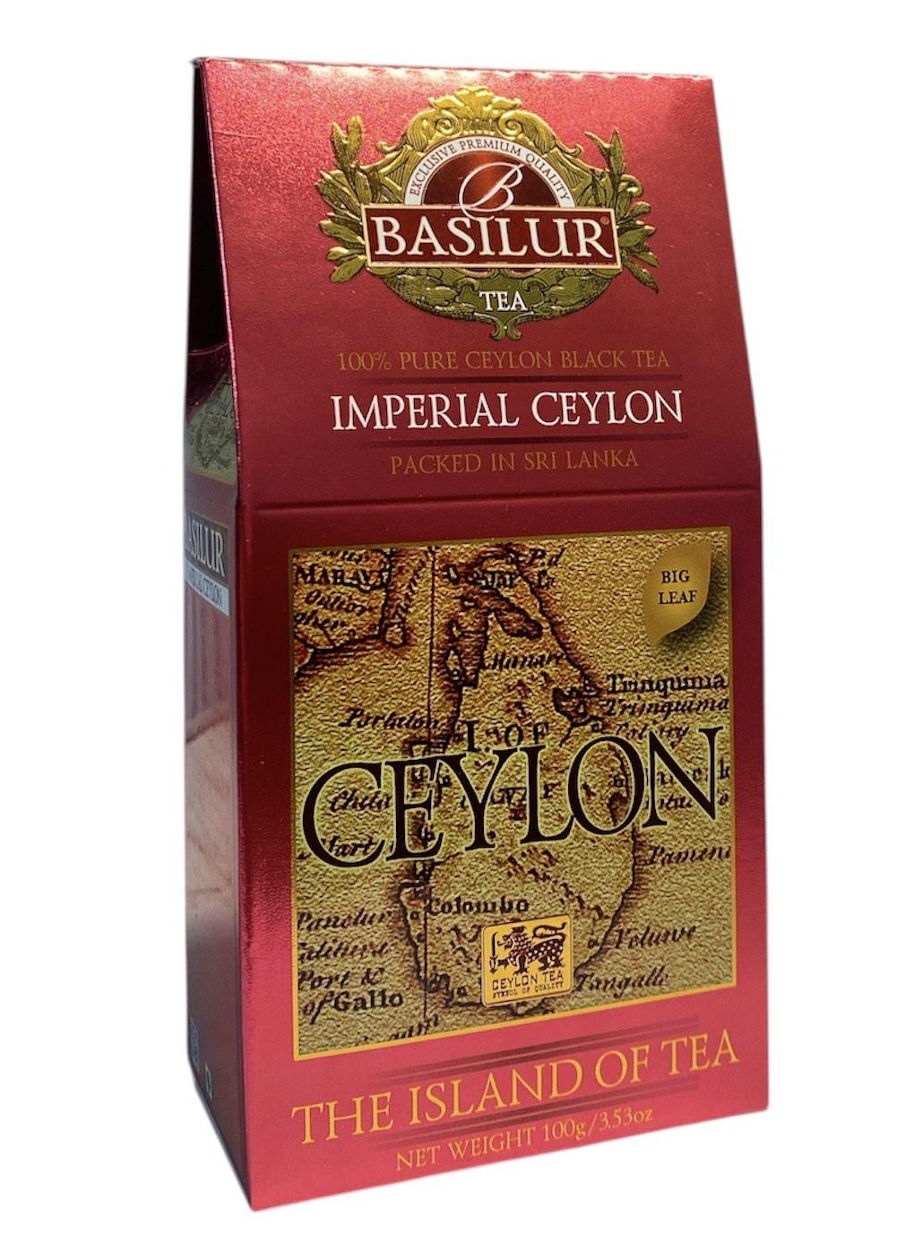 Чай Basilur Черный Остров Цейлон Imperial Ceylon 100 г (60682)