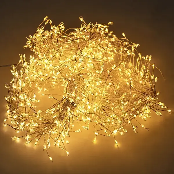 Гирлянда роса хвойная лапа 900 led 30 м