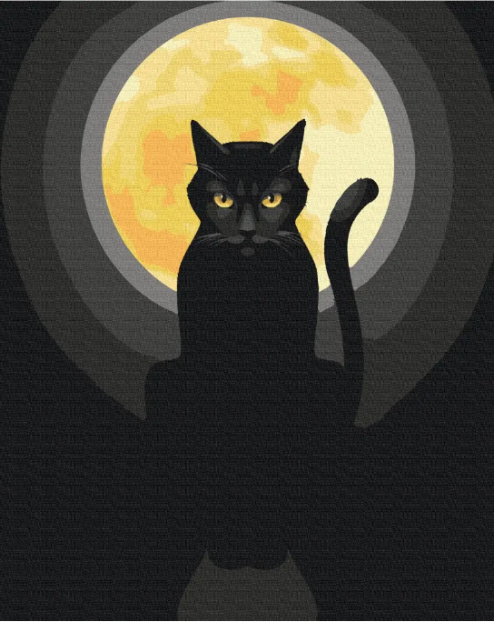 Картина за номерами Brushme BS53332 Сторож ночі 40х50 см