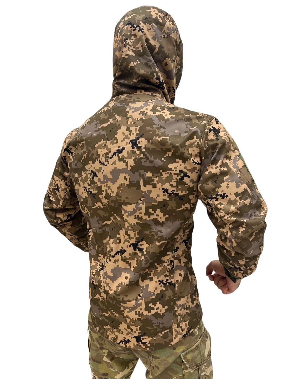 Куртка для военных демисезонная Softshell 20306 XL Пиксель - фото 3