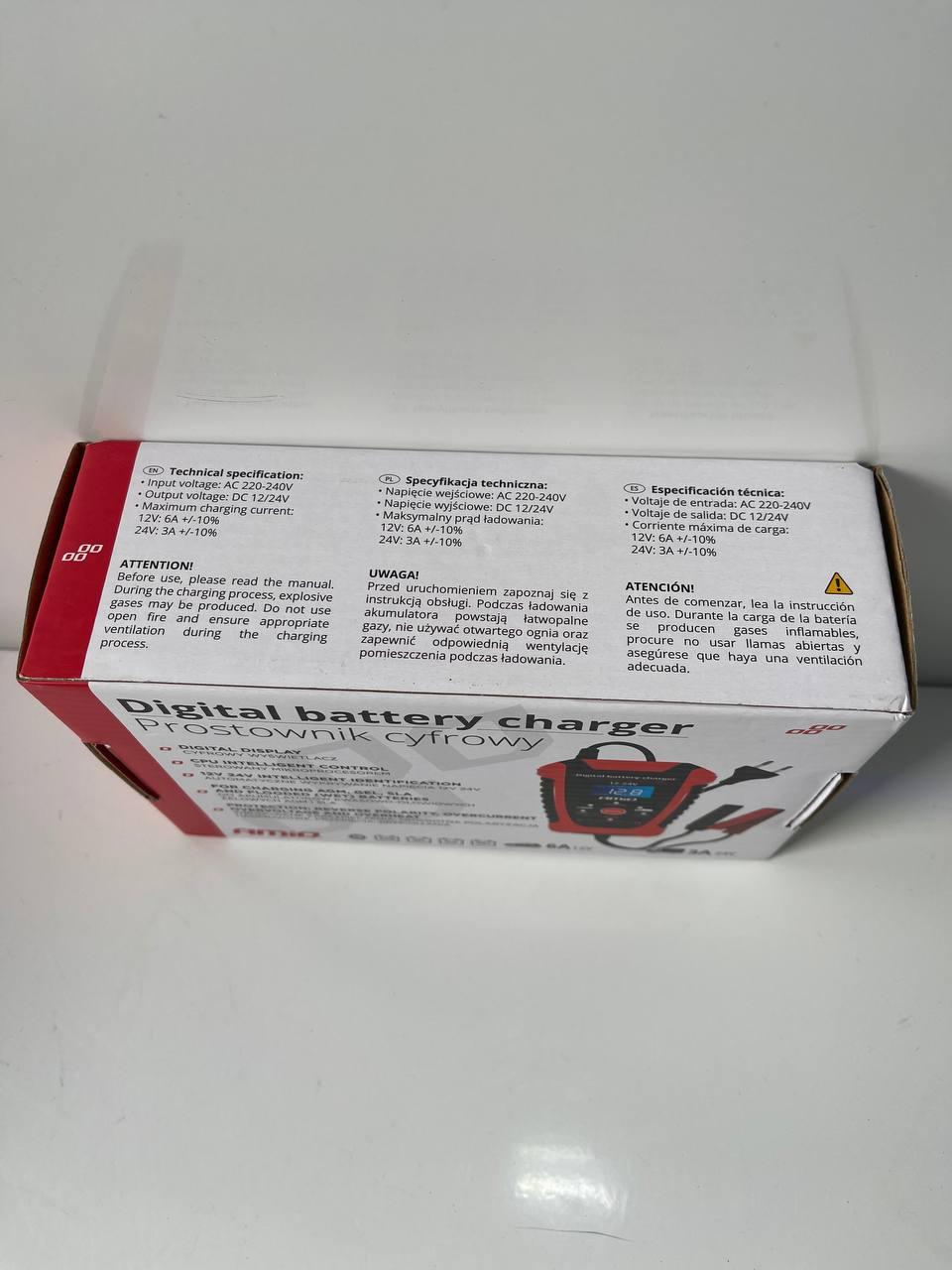 Зарядное устройство импульсное Amio DBC-02 12-24 V 6 А - фото 3 Зарядное устройство импульсное Amio DBC-02 12-24 V 6 А - фото 3