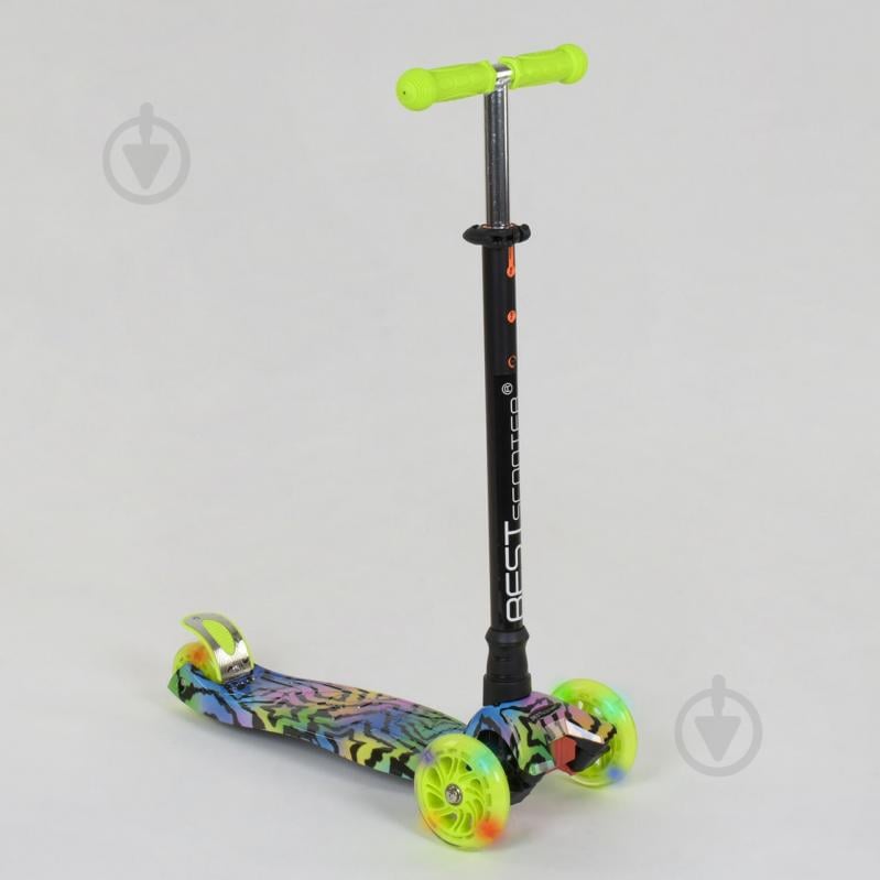 Самокат Best Scooter Maxi 25599/779-1342 Светящиеся Колёса (361636)