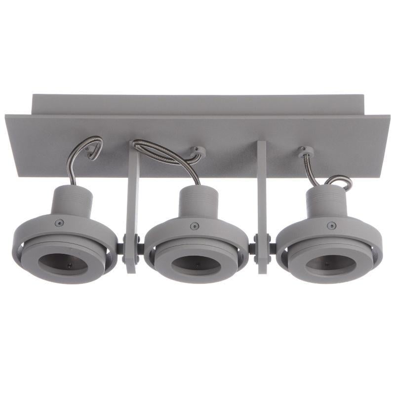 Подсветка накладная/поворотная для офиса Brille MS-07/3 GU10 DGY