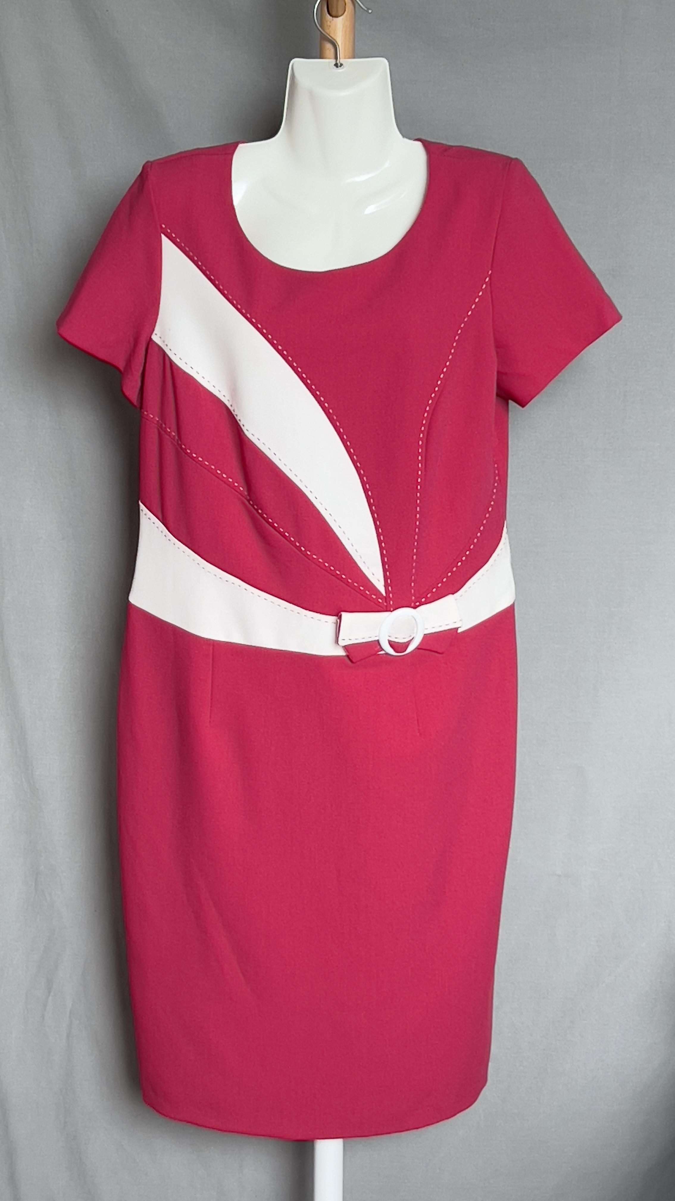 Сукня міді GROD Fashion XL Малиновий (6259750)