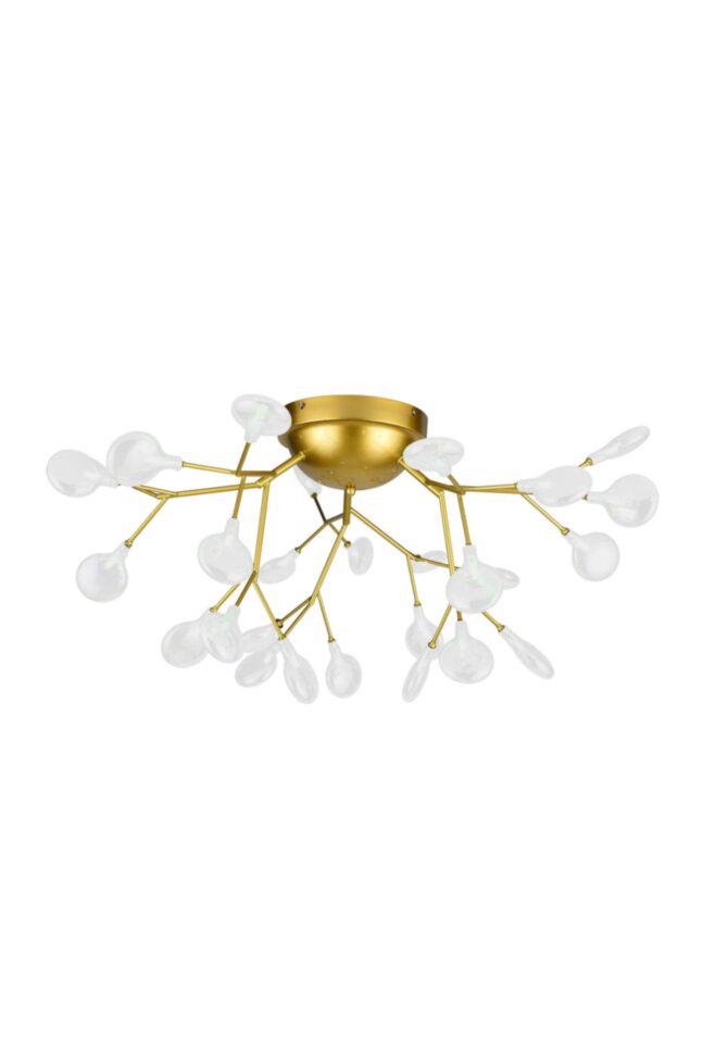 Люстра WunderLicht Mf3512 70x40 см Золотисто-білий (MF3512-427GD)