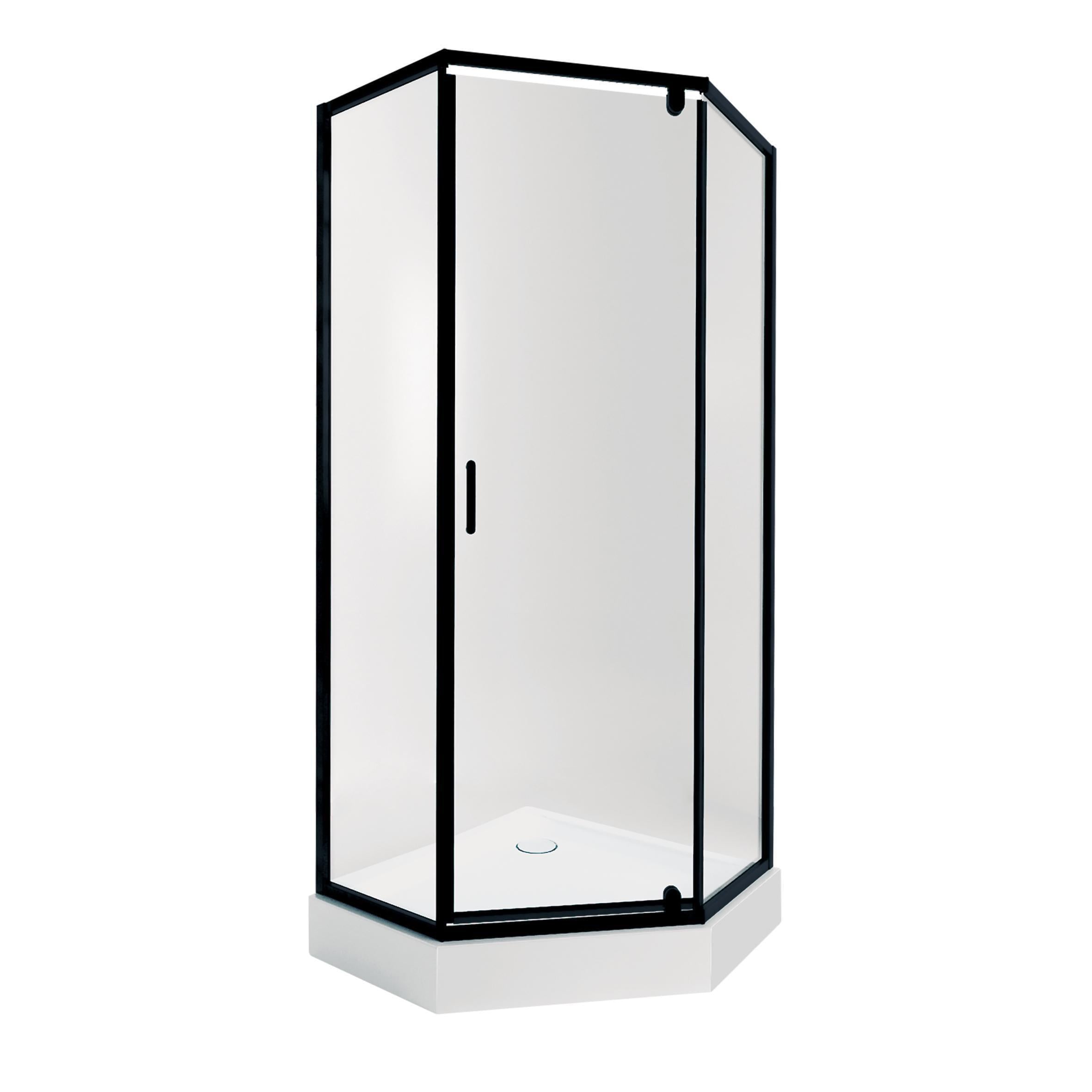 Душевая кабина Qtap Scorpio BLA10995-AC6 Clear 2120x900x900 мм/поддон Diamond 309912 90x90x12 см с сифоном (1148942)