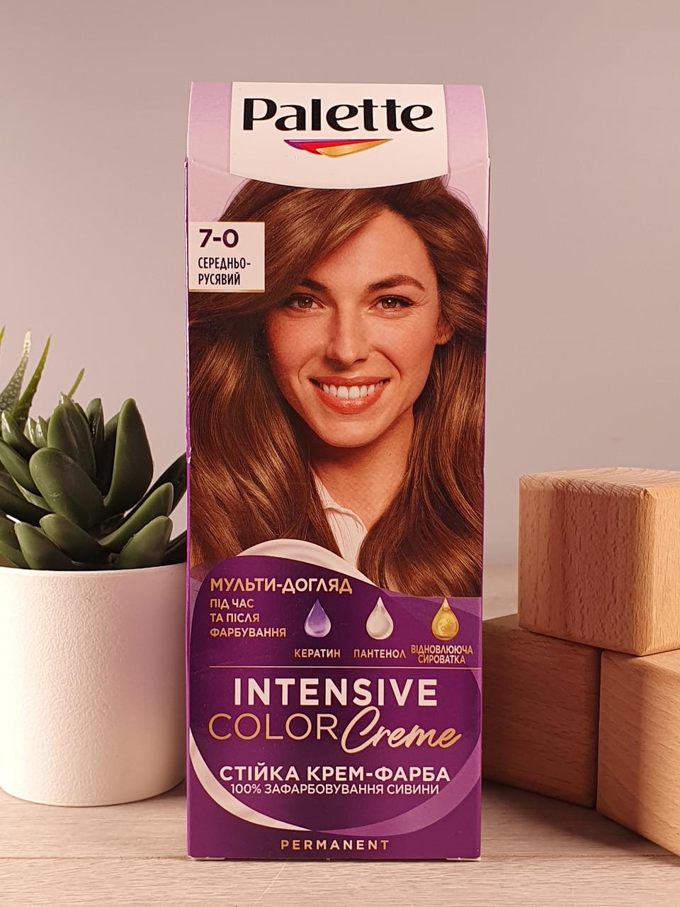 Крем-фарба для волосся Schwarzkopf Palette тон 7-0 Середньо-русявий (1881794489)