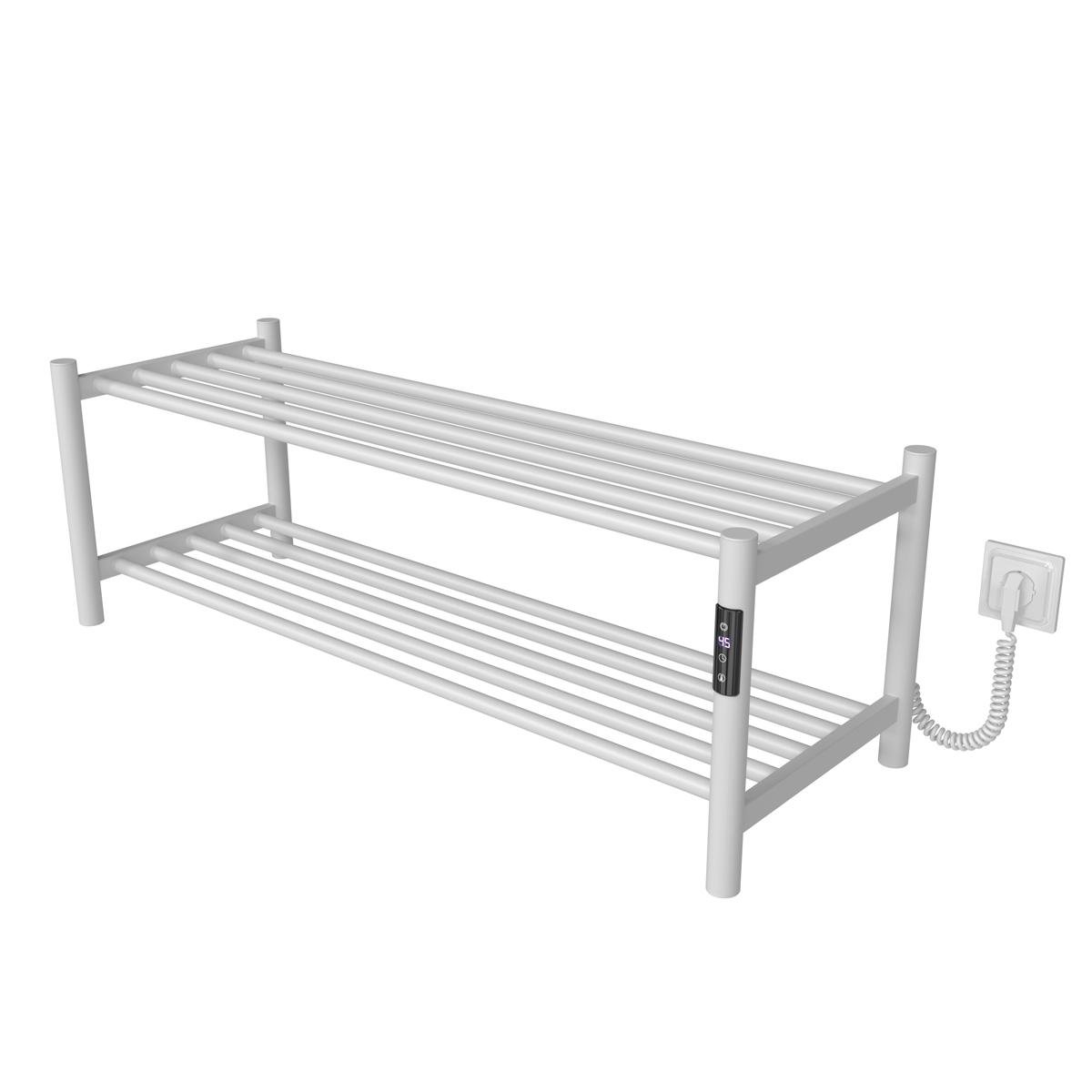 Сушилка электрическая Deffi Tiffany П2 JD03 правое подключение нержавеющая сталь 350х1000 мм Белый (C.PT.35.100.2.EWR1)