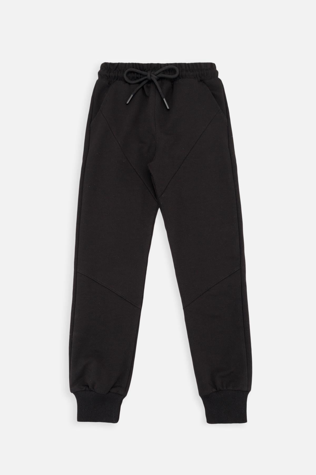 Штаны спортивные для мальчика 134 см Черный (SKT001046075)