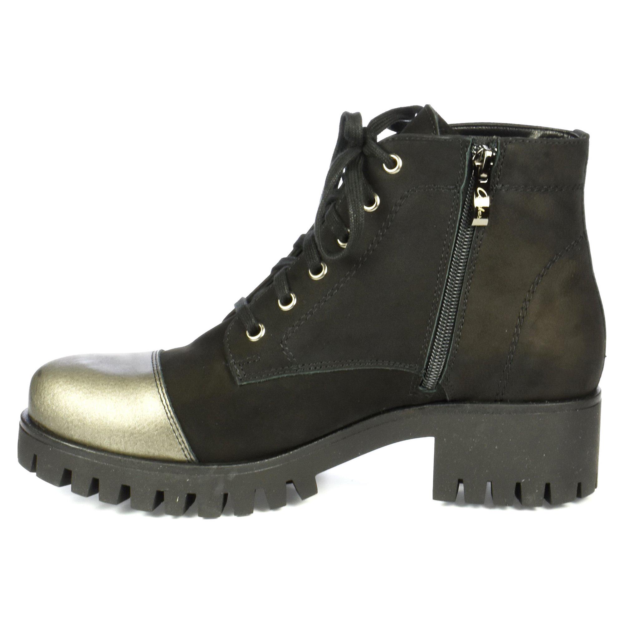 Черевики осінні жіночі Contes р. 39 Чорний/Сірий (05339-39) - фото 8 Черевики осінні жіночі Contes р. 39 Чорний/Сірий (05339-39) - фото 8