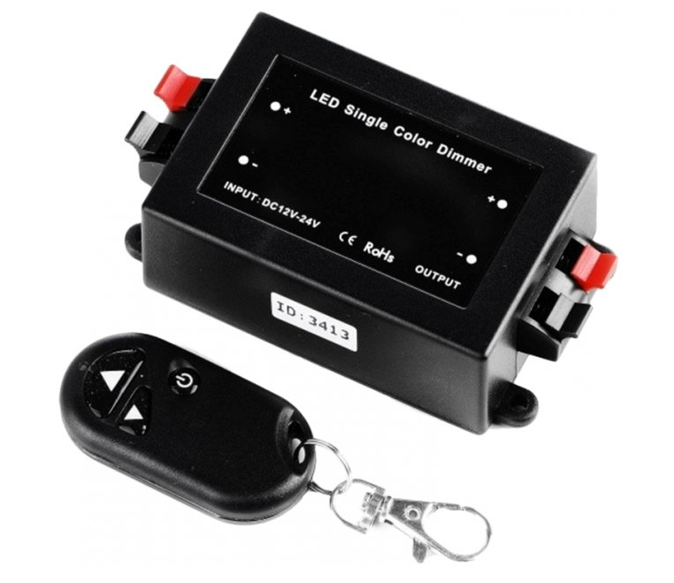 Контроллер для LED ленты №49 8А-RF-3 кнопки (00000018039)