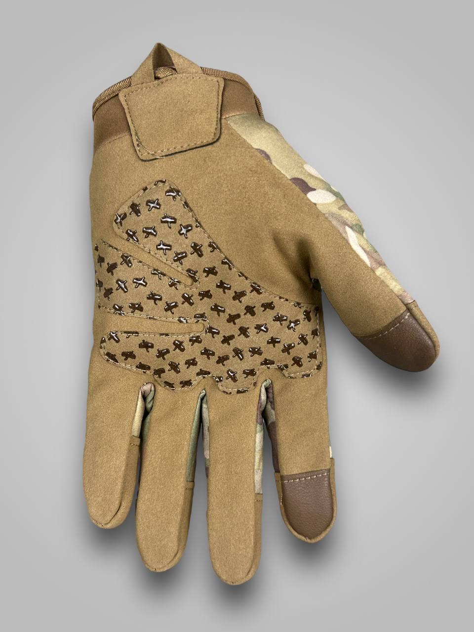 Перчатки Tactical демисезонные L Мультикам (11856276) - фото 3 Перчатки Tactical демисезонные L Мультикам (11856276) - фото 3