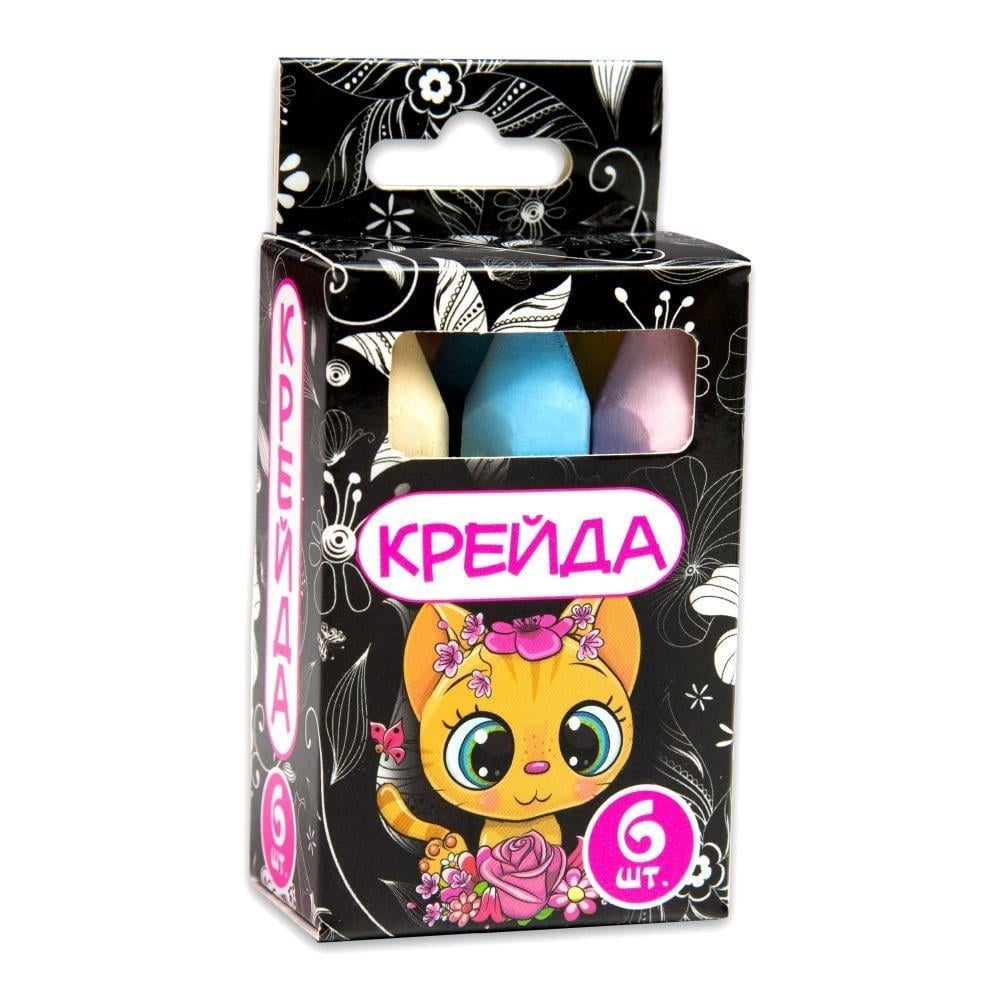 Мел Strateg Карандаш 6 шт. Разноцветный (50111) Мел Strateg Карандаш 6 шт. Разноцветный (50111)