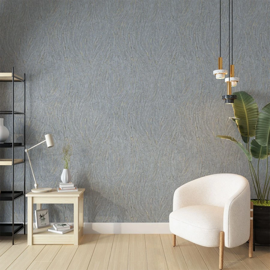 Обои флизелиновые DU&KA Fountain 29123-8 винил горячего тиснения 1,06х10,05 м Серый - фото 2