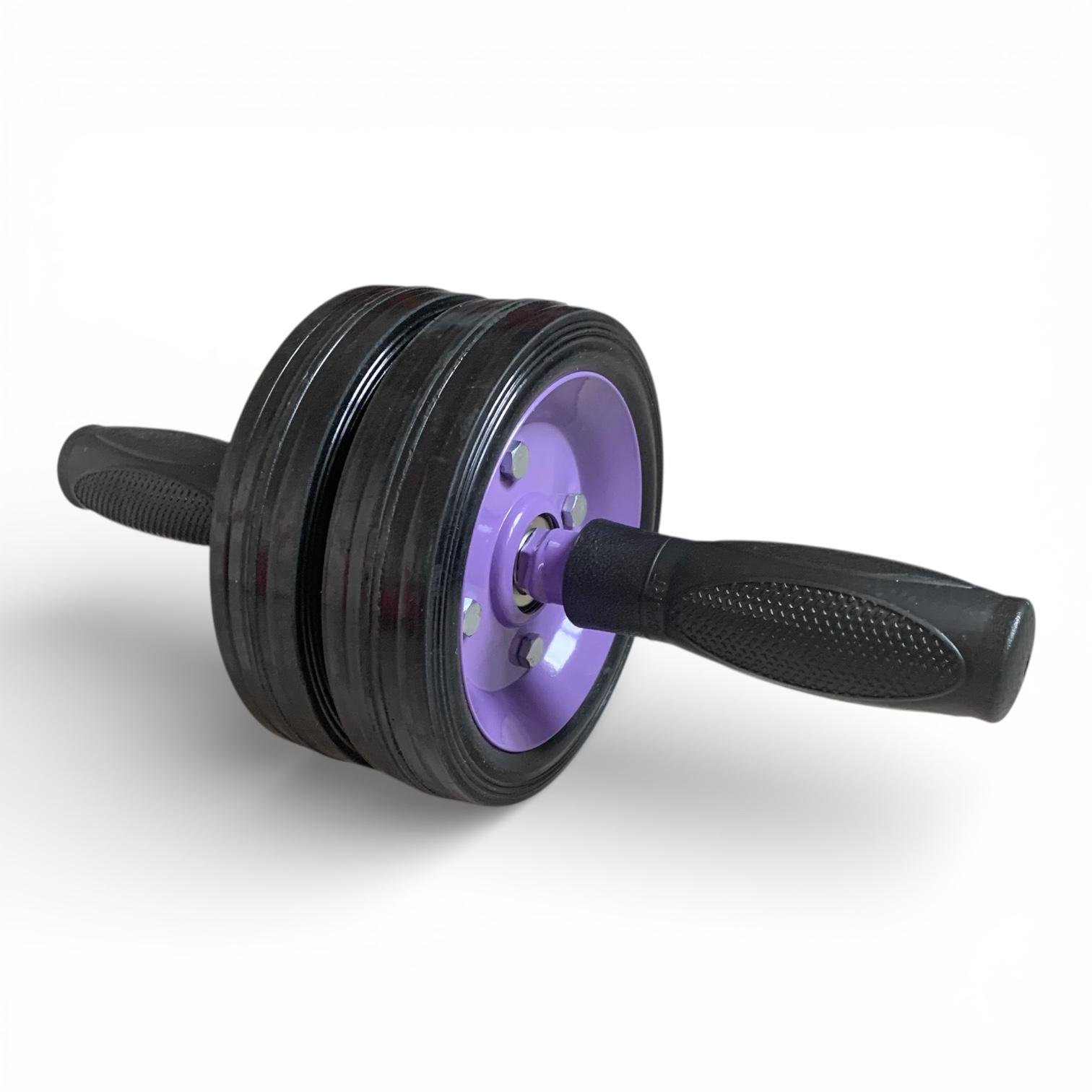 Ролик для преса Міць колесо подвійне Фіолетовий (31323846) Ролик для преса Міць колесо подвійне Фіолетовий (31323846)
