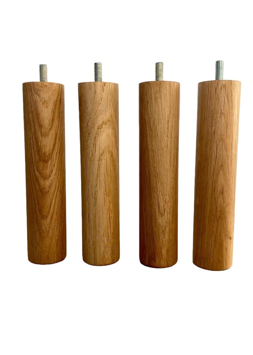 Опоры мебельные дубовые цилиндр 18 см 4 шт. (20126858) - фото 2