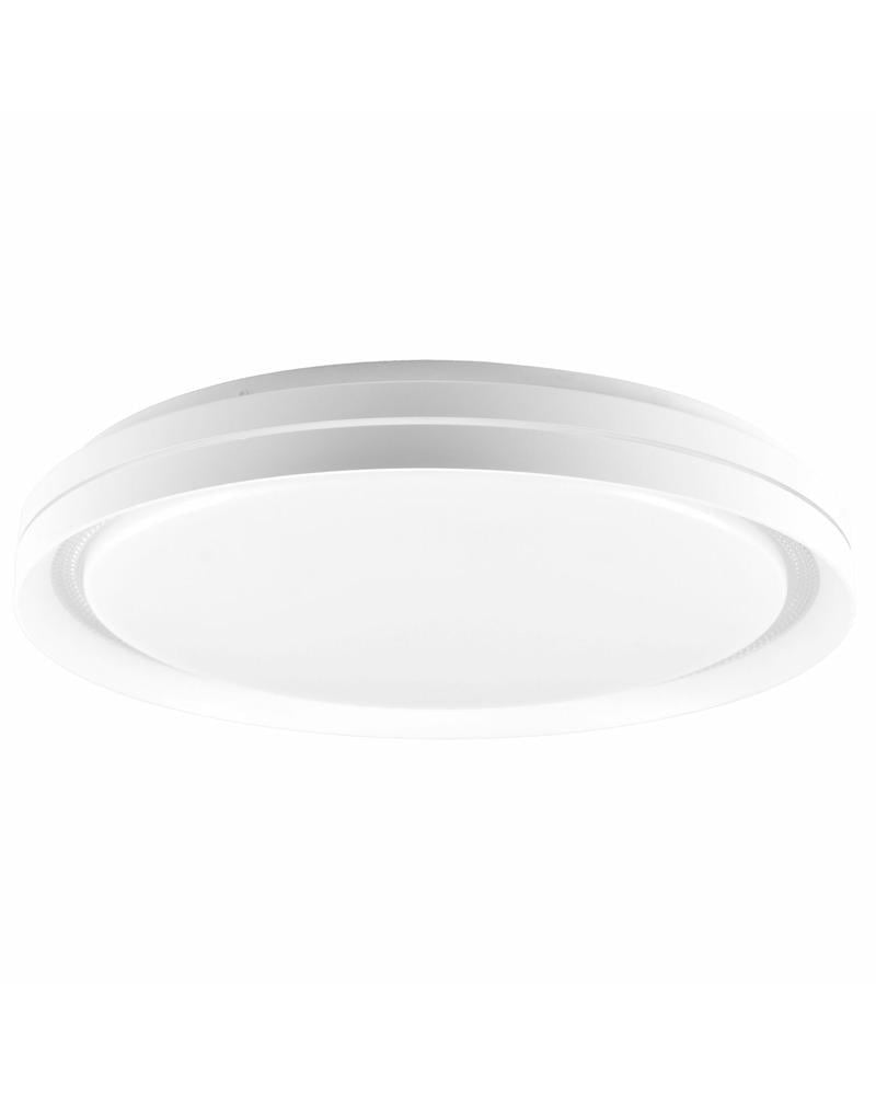Потолочный светильник Polux 328793 Eliza LED 1x48W 3000K-6000K 5200Lm IP44 Белый