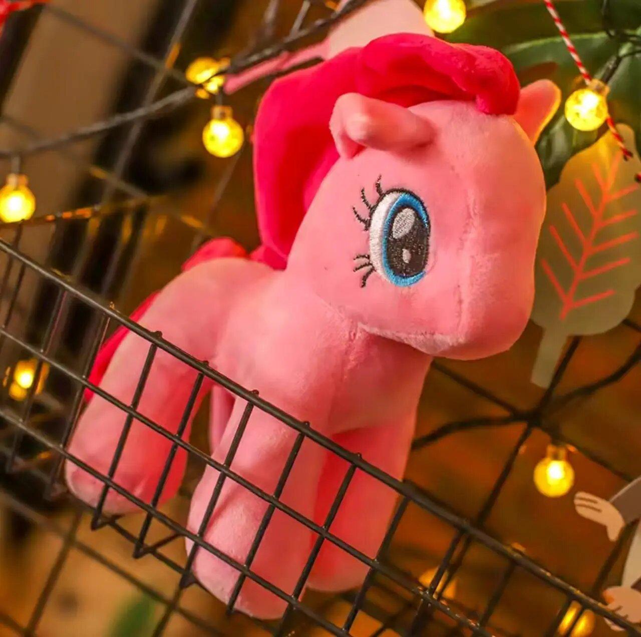 Дитяча плюшева іграшка поні Пінки Пай моя маленька поні 22 см - фото 4 Дитяча плюшева іграшка поні Пінки Пай моя маленька поні 22 см - фото 4