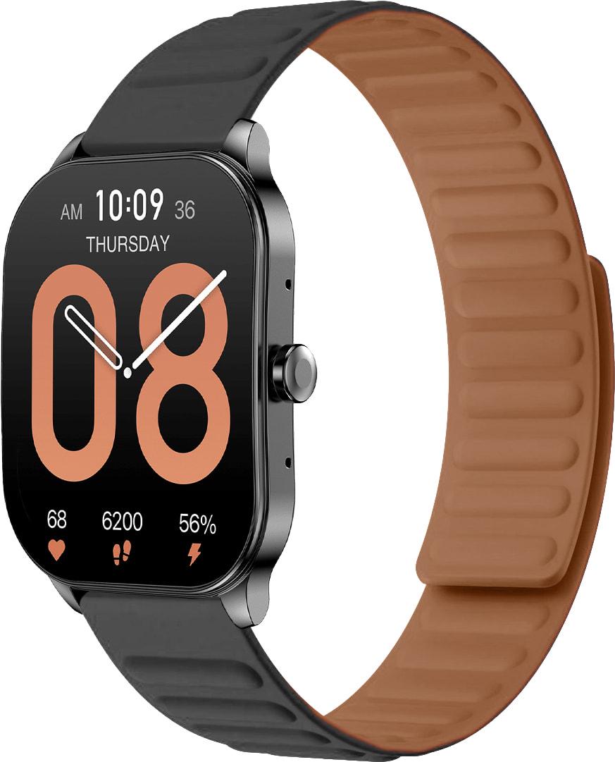 Ремінець Magneter для Amazfit Pop 3S/3R Black (34455-2B)