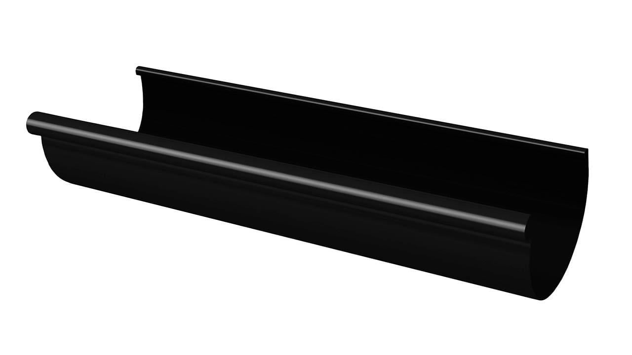 Ринва водостічна RAINWAY D 130 мм 3 м RAL 9005 Чорний (10.130.01.308.RW) - фото 1