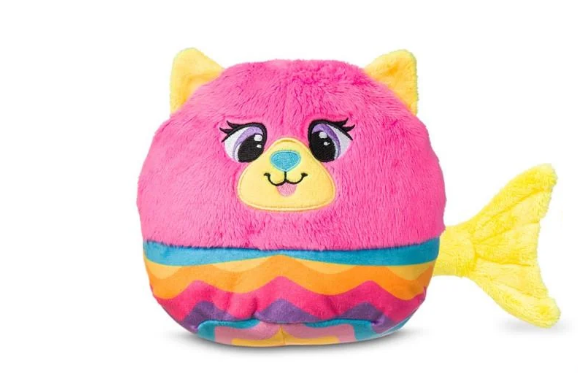 Мягкая игрушка Misfittens Котенок в аквариуме W2 20 см Синий (IY-189-Y-153)