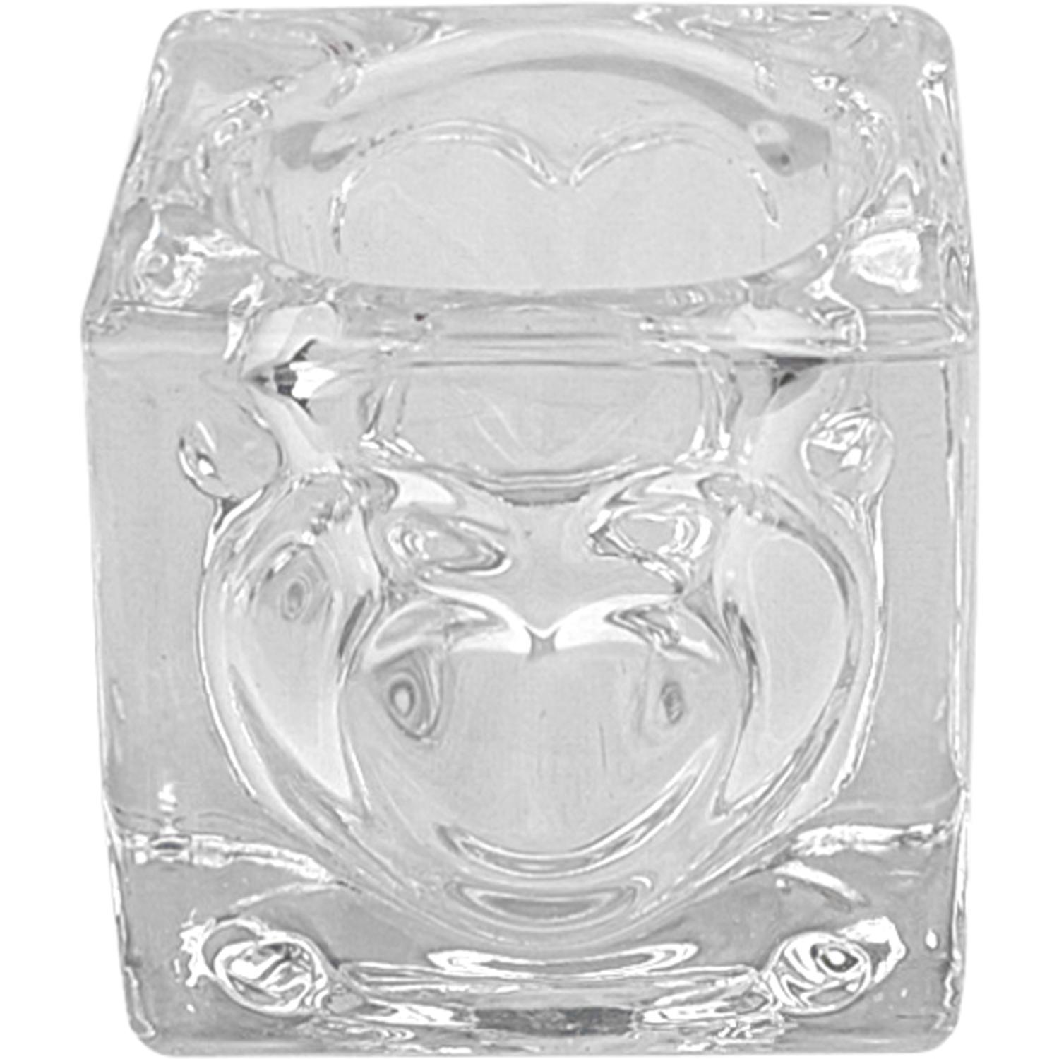 Свічник Seta Décor Кубик із сердечками (16-494) - фото 2 Свічник Seta Décor Кубик із сердечками (16-494) - фото 2