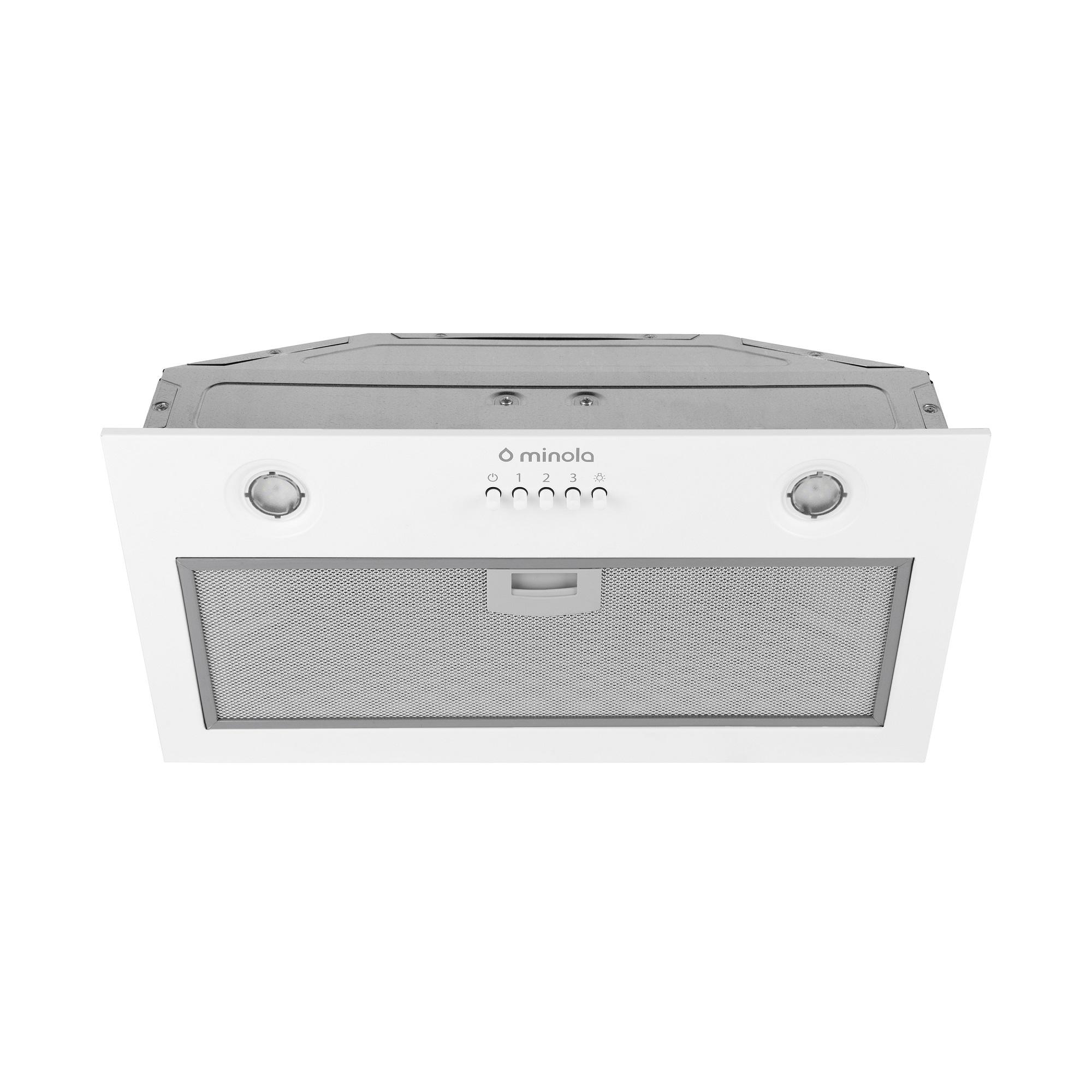 Вытяжка полновстраиваемая Minola HBI 5204 WH 700 Led