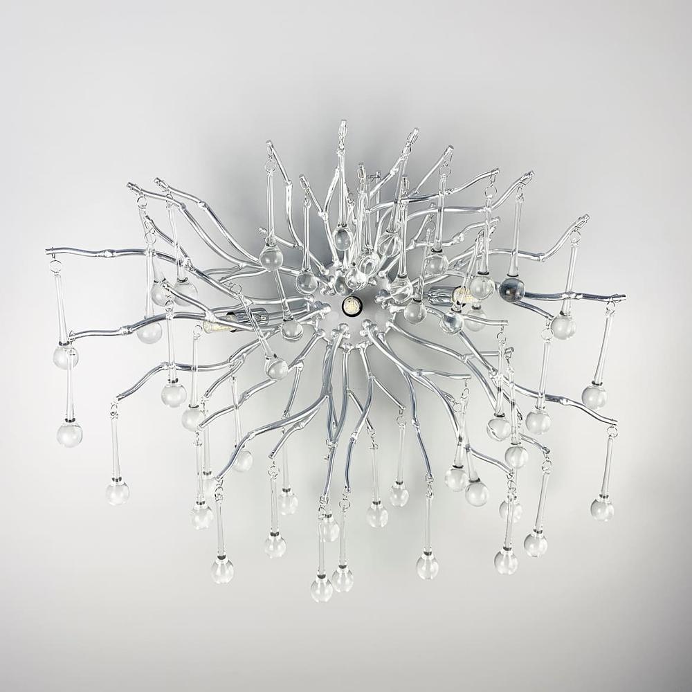 Бра Line.F W 115B/3 CH+CL Хром (1979_3053)