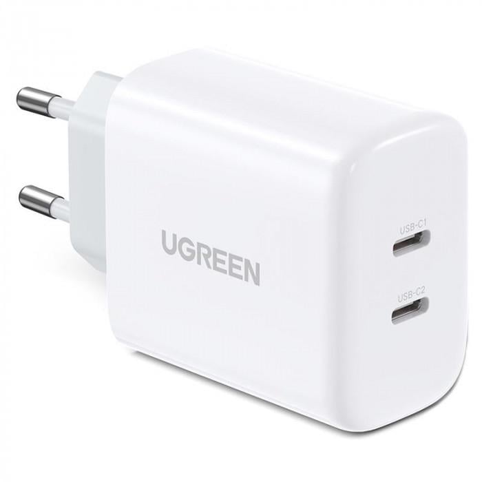 Зарядное устройство UGREEN CD243 White (10343)