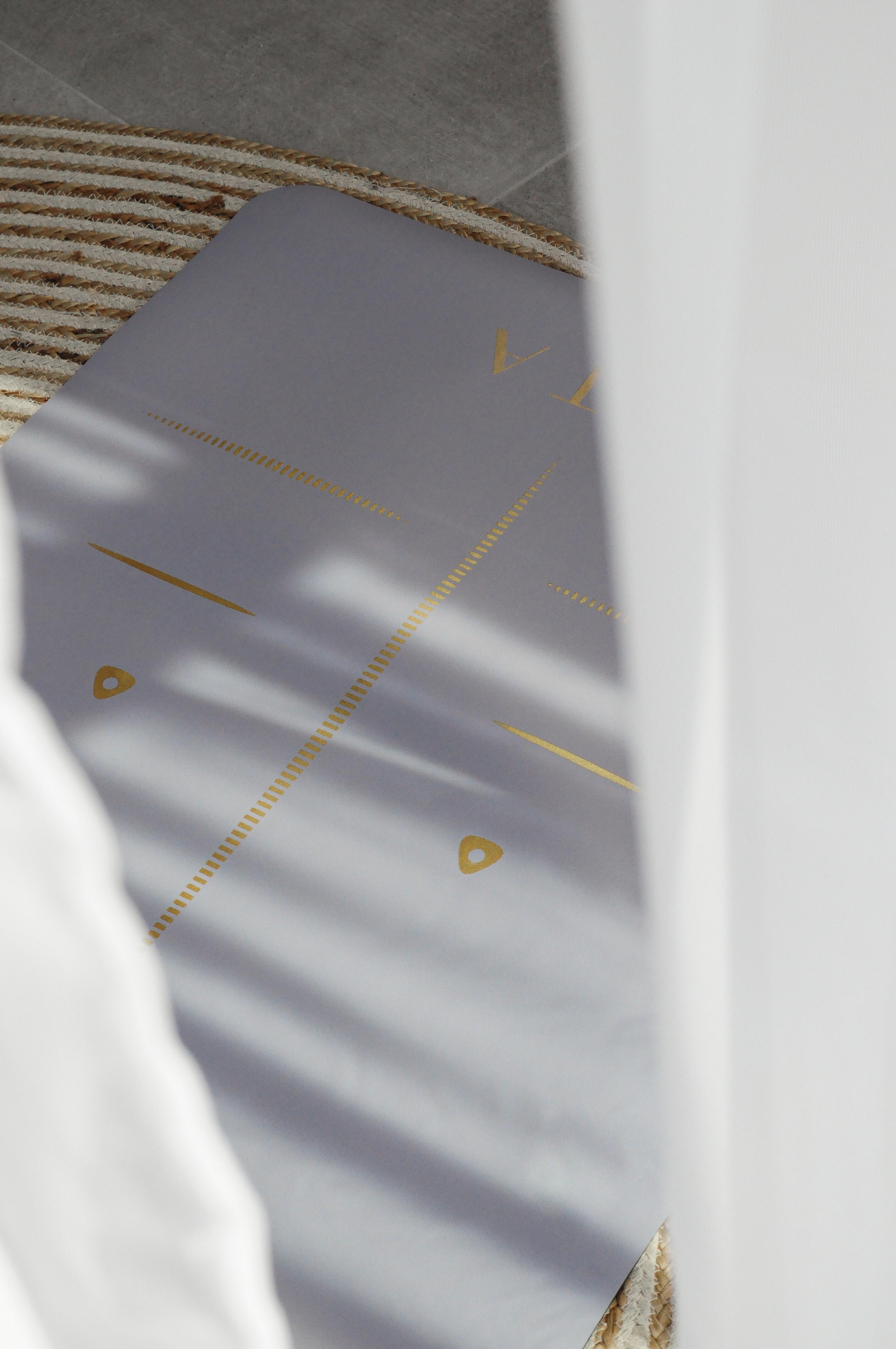 Коврик для йоги и фитнеса Lita Pro Asana PU/каучук 183х68х0,5 см Серый (20-01-6) - фото 2 Коврик для йоги и фитнеса Lita Pro Asana PU/каучук 183х68х0,5 см Серый (20-01-6) - фото 2