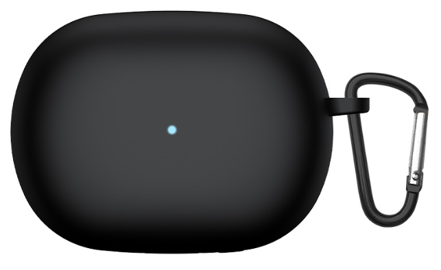 Чехол-накладка DK Silicone Candy Friendly с карабином для Xiaomi Redmi Buds 4 Pro Black