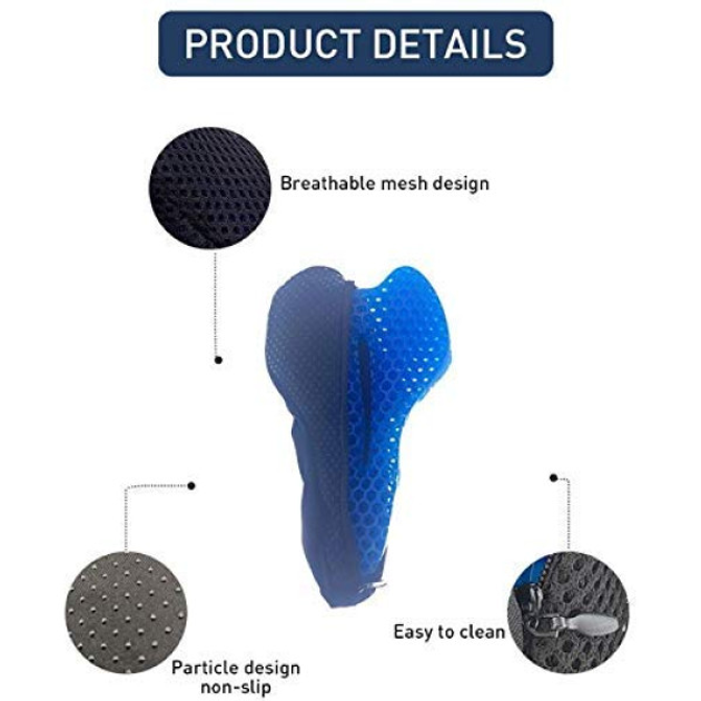 Подушка для сиденья велосипеда гелевая (70313) - фото 9 Подушка для сиденья велосипеда гелевая (70313) - фото 9