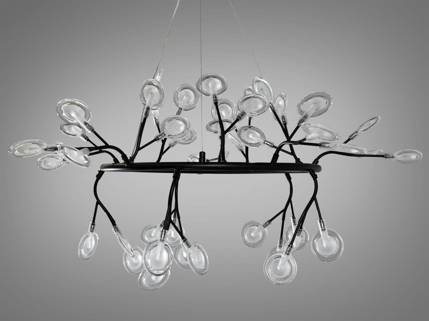 Люстра Diasha Светлячок Черный (Y889-45C BK)