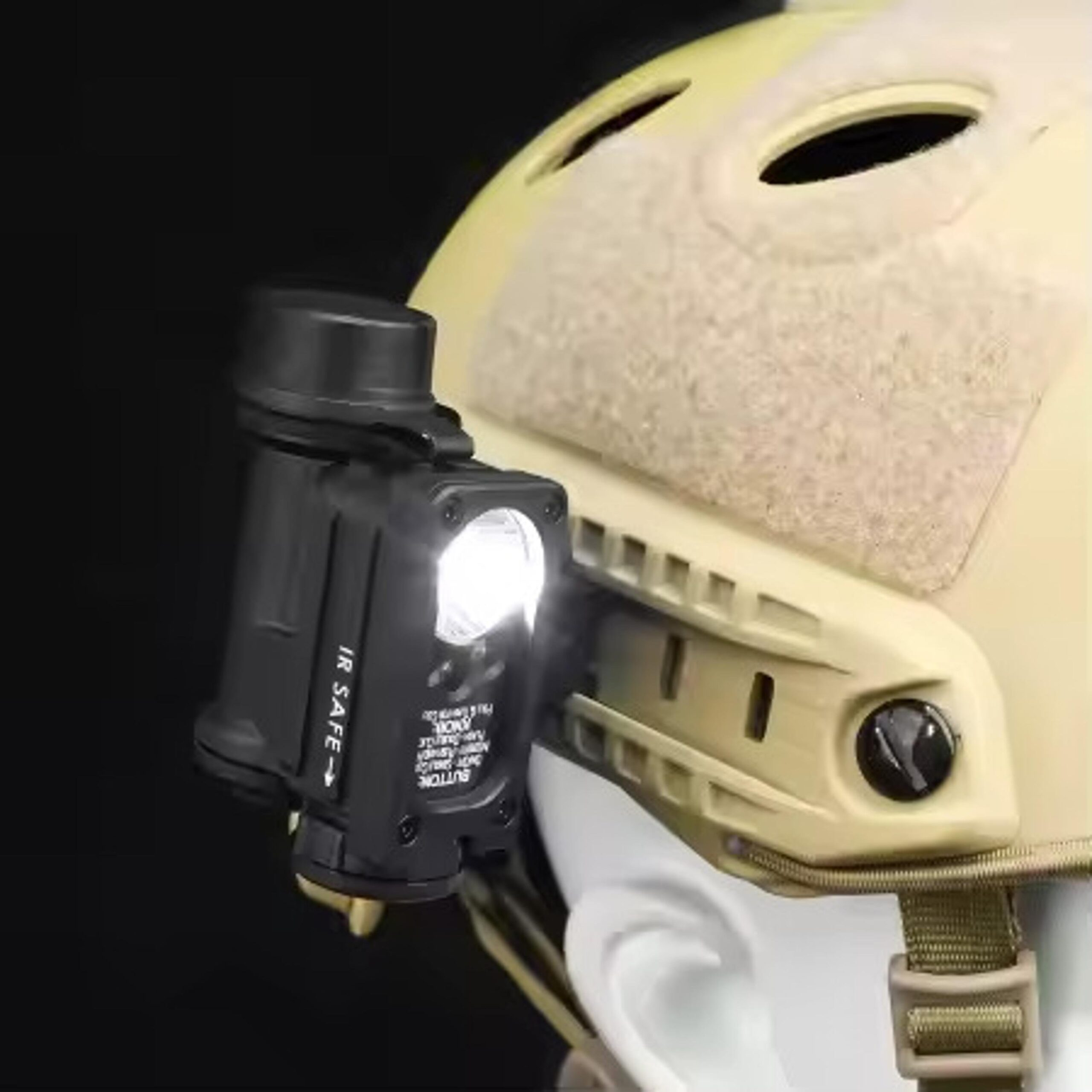 Фонарь на шлем Howard's Armory Sidewinder MPLS Compact II Черный (HA-4LED-Compact-MPLS-Blk) - фото 3