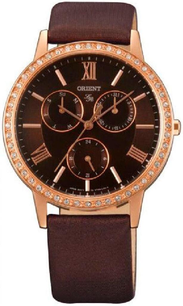 Наручные часы женские Orient Lady Rose FUT0H001T Коричневый (3141478167)