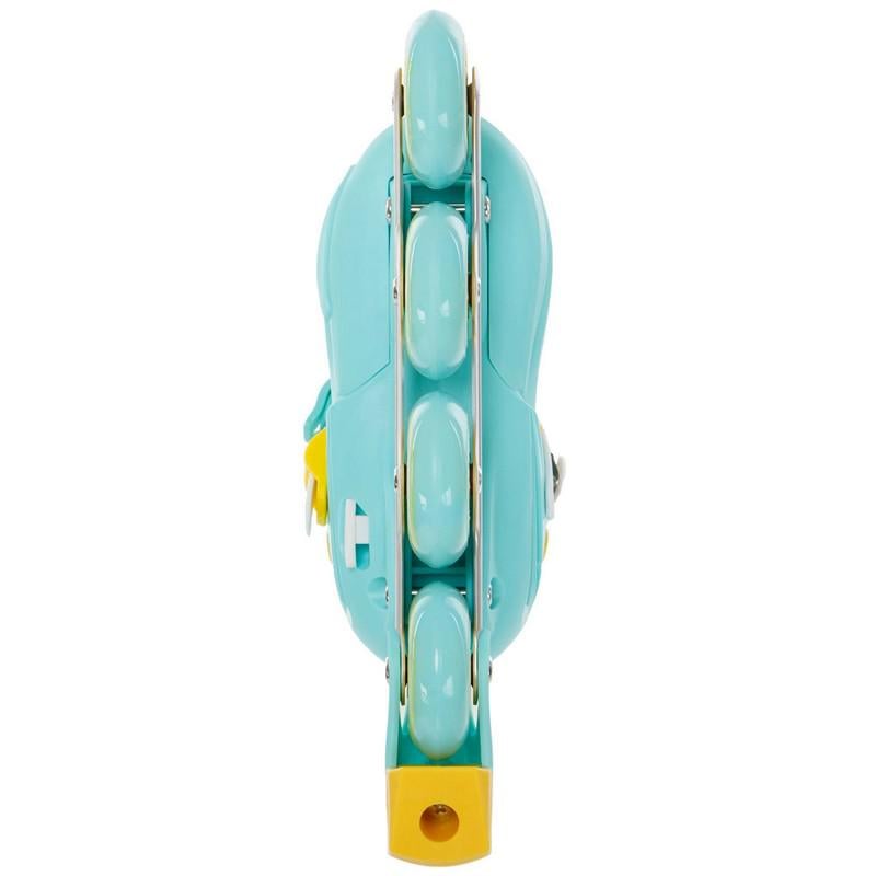 Роликовые коньки раздвижные детские Banwei BW-220 с защитой и шлемом р. 31-34 Мятный (BW-220_Мятный_S_(31-34) - фото 13 Роликовые коньки раздвижные детские Banwei BW-220 с защитой и шлемом р. 31-34 Мятный (BW-220_Мятный_S_(31-34) - фото 13